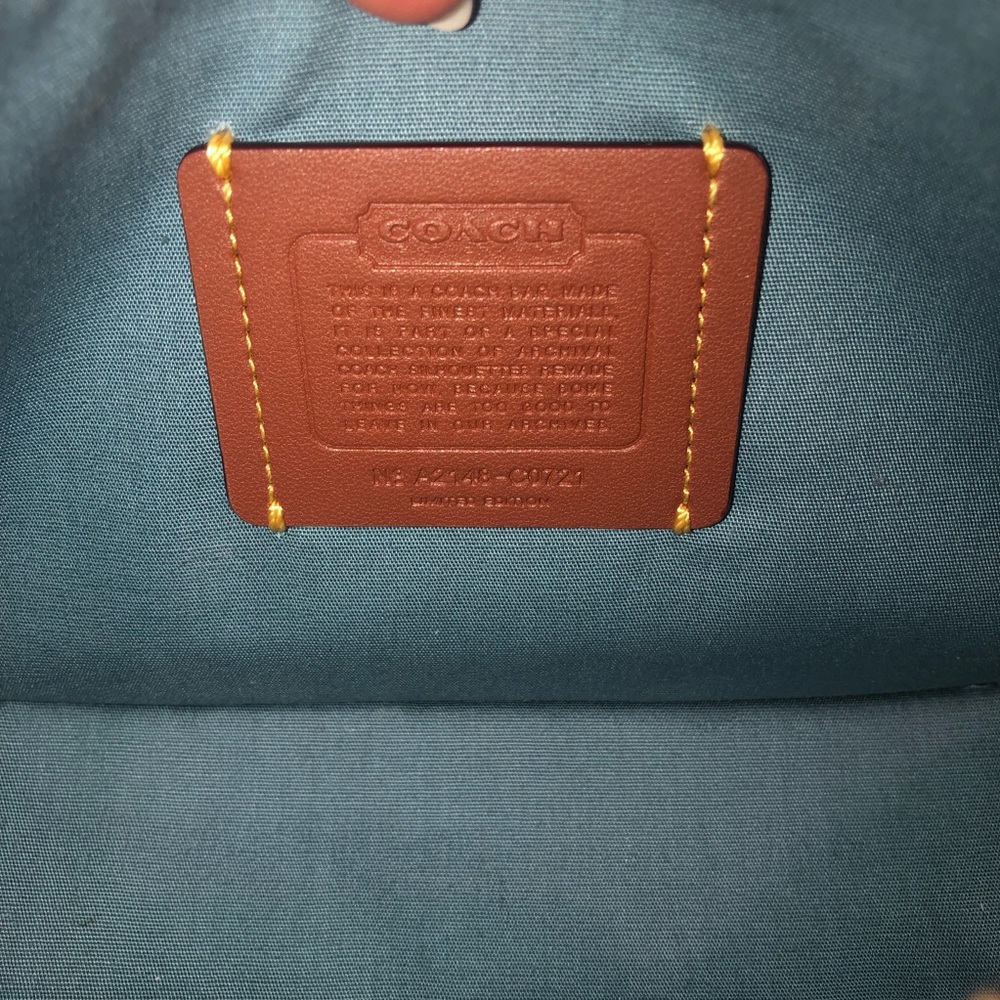 Coach, Swinger Bag in Jacquard - Picture 8 of 9